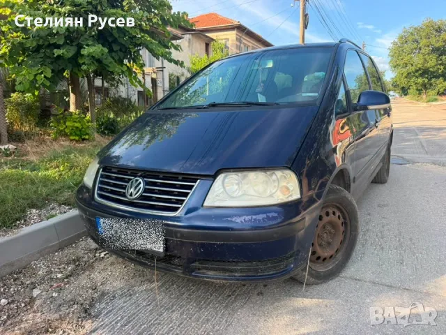 vw sharan 1.9 tdi  116кс facelift АВТОМАТИК , без документи / цяла за части -цена  800 евро -бракува