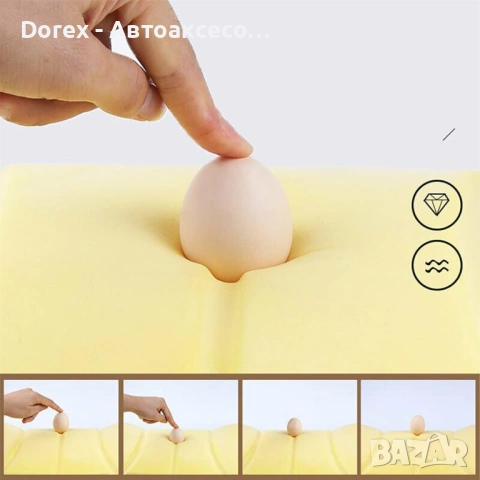 Ортопедична възглавница за кола от мемори пяна, снимка 7 - Аксесоари и консумативи - 54079572