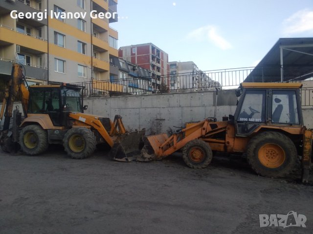 Услуги с комбиниран багер,самосвал 16 тона ,валяк 4 тона и булдозер 8 тона за района на град шумен  , снимка 1