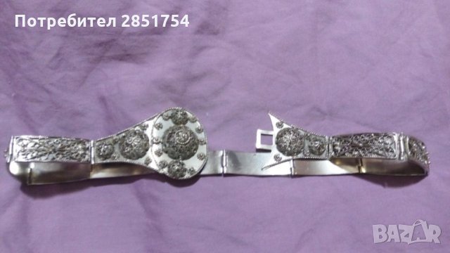 Старинен колан, снимка 4 - Антикварни и старинни предмети - 31061440