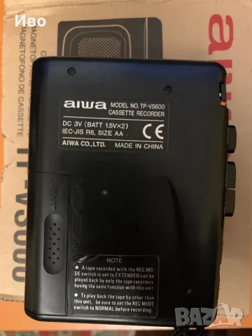 Walkman Casette Player recorder AIWA TP-VS600, снимка 3 - Други - 49958693