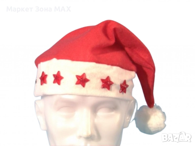 Празнични Коледни шапки с уникален дизайн и светещи акценти, снимка 5 - Шапки - 52863815