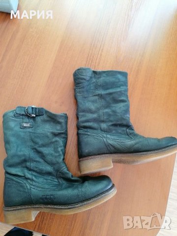 Navvi боти естествена кожа 38 н, снимка 7 - Дамски боти - 30804304