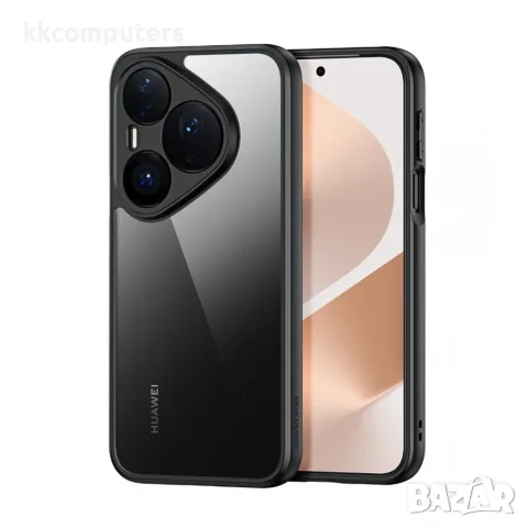 Калъф за Huawei Pura 90s Pro / Pura 90 Pro Dux Ducis Aimo Series PC + TPU Прозрачен Гръб с Удароусто