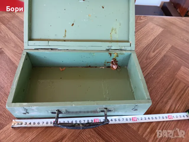 Старо дървено куфарче, снимка 3 - Други ценни предмети - 50103778