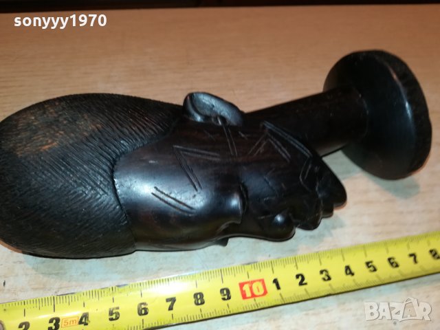 АФРО ДАМА-ГЛАВА ВНОС ФРАНЦИЯ 1012211930, снимка 4 - Антикварни и старинни предмети - 35098628