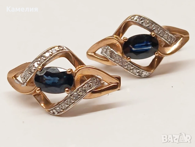 Руско злато , снимка 2 - Обеци - 53149999