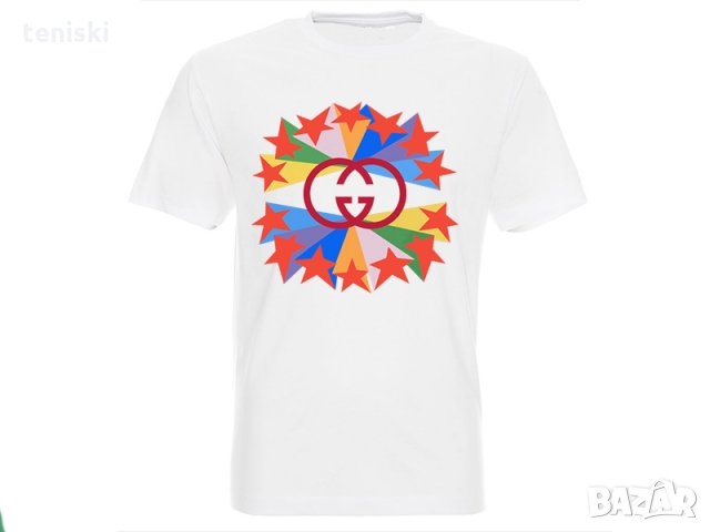 Принт на тениски. GUCCI Модели и размери, снимка 4 - Тениски - 34038172