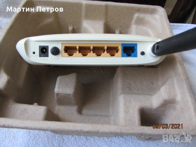 Безжичен TP-LINK рутър , снимка 4 - Рутери - 32131012