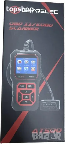 Чисто нов автодиагностичен уред GEARELEC AT500 (OBD2 / EOBD)  , снимка 2 - Аксесоари и консумативи - 55779653