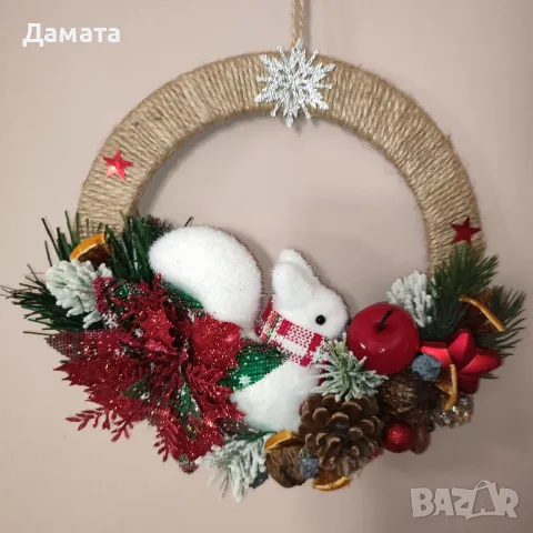 Коледни венци, снимка 2 - Коледни подаръци - 43217878