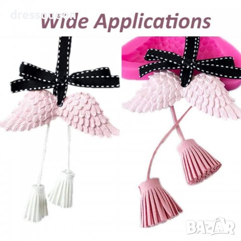 3797 Разперени крила-молд, снимка 2 - Форми - 38910920