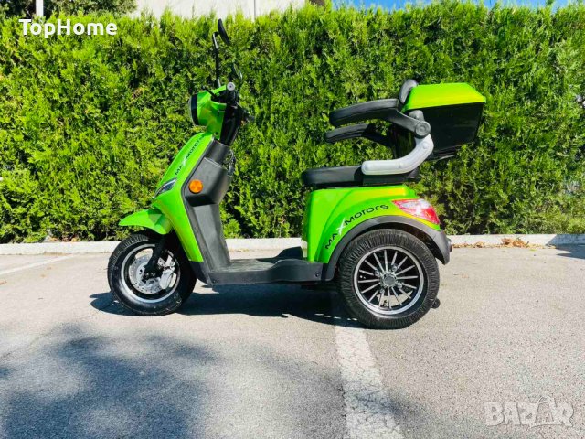 Електрическа Триколка FM1 1500W Зелена, снимка 9 - Мотоциклети и мототехника - 42278218
