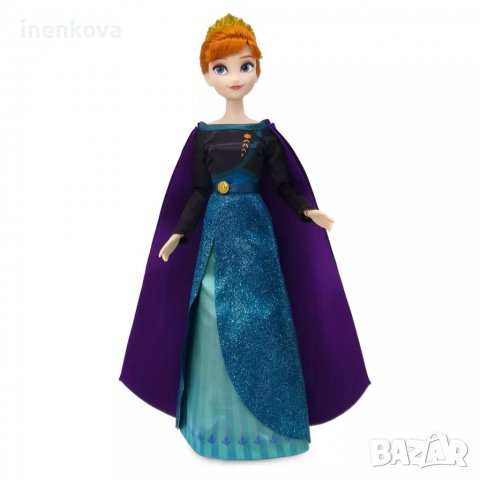 Оригинална кукла Анна - Замръзналото кралство - Дисни Стор Disney Store , снимка 8 - Кукли - 26609318
