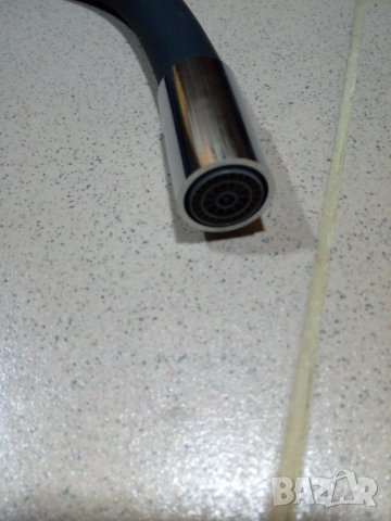 Гъвкав Чучур от неръждаема стомана с силиконово покритие за чешма, снимка 6 - Аксесоари за кухня - 34431056