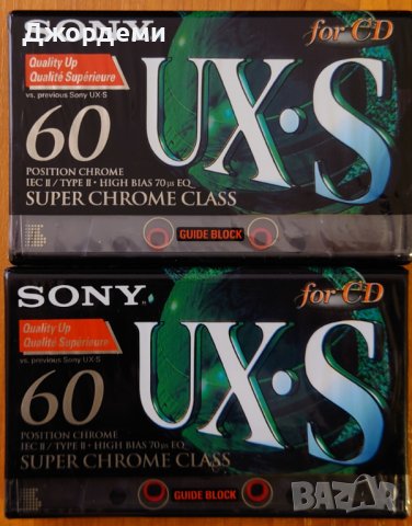 Аудио касети /аудио касета/ SONY UX-S60, снимка 1 - Аудио касети - 37546859