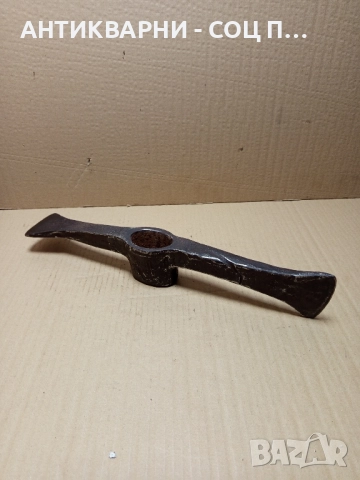 Соц Стара Ръчно Кована Киркобрадва Сърп и  Чук 2.700кг., снимка 9 - Антикварни и старинни предмети - 51644720