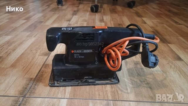 Вибрационни шлайфмашини Black and deck:DN41-F3 и BD170, снимка 6 - Други инструменти - 52289354