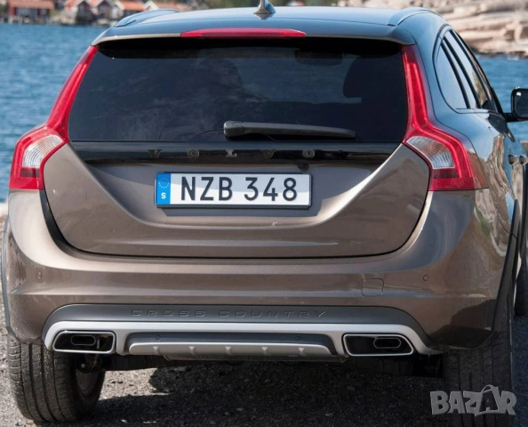 Volvo Надпис за Багажник – Хром / Черен Гланц Букви XC90 XC60 XC40 S60 S90 V40 V60, снимка 3 - Аксесоари и консумативи - 53958952