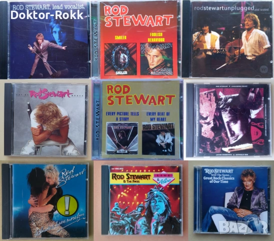 Rod Stewart – оригинални и неофициални дискове