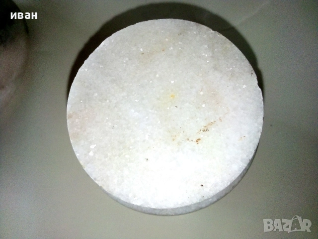 Комплект стари мраморна ваза + пепелник, снимка 4 - Антикварни и старинни предмети - 52921156