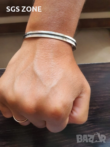 МАСИВНА СРЕБЪРНА ГРИВНА ОТ ТАЙЛАНД ЗА МЪЖЕ И ЖЕНИ