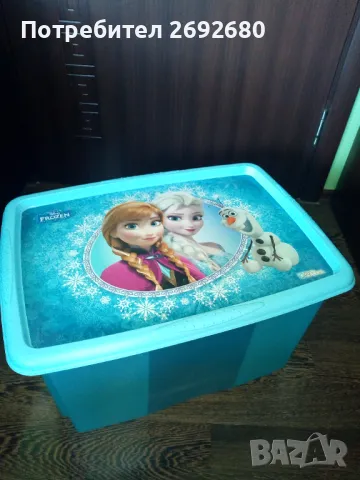 Нови големи кутии за съхранение FROZEN Disnep , снимка 3 - Други стоки за дома - 49241537