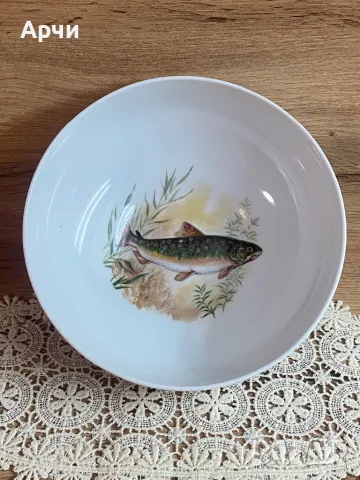 Баварска порцеланова купа -Eshenbach , снимка 4 - Сервизи - 47422395
