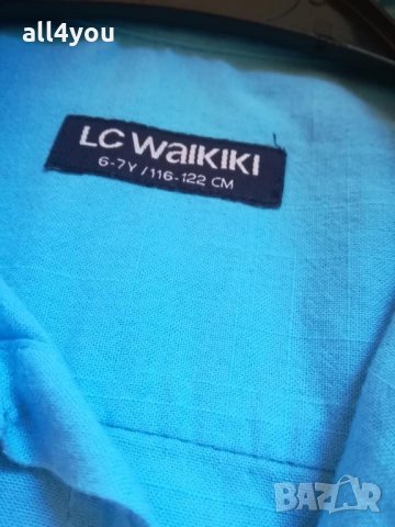Риза LC WAIKIKI за 6-7г., снимка 2 - Детски ризи - 30092977