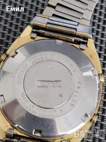 Колекционерски часовник SEIKO A158-5050, снимка 7 - Колекции - 51632607