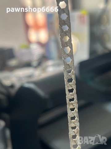 Сребърна гривна 925, снимка 4 - Гривни - 51674928