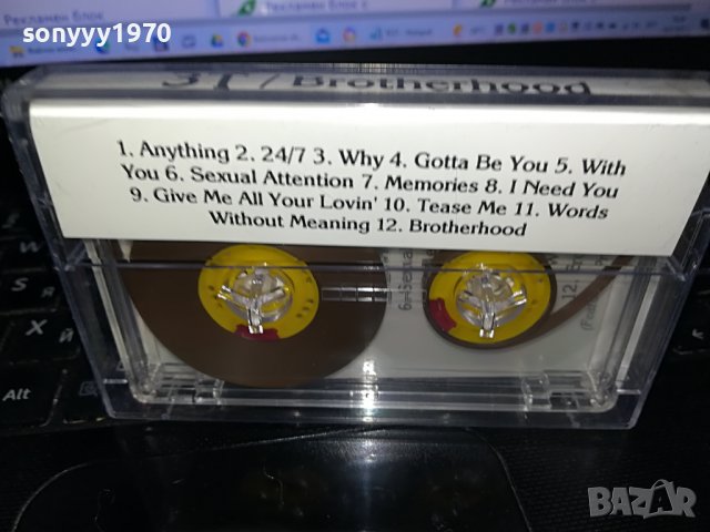 3T/BROTHERHOOD-КАСЕТА 1409221949, снимка 10 - Аудио касети - 38004613