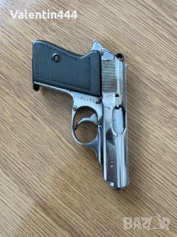 ПИСТОЛЕТ "ВАЛТЕР ППК", кал. 7,65мм  - ДЕАКТИВИРАН/ОБЕЗОПАСЕН., снимка 6 - Бойно оръжие - 53984805