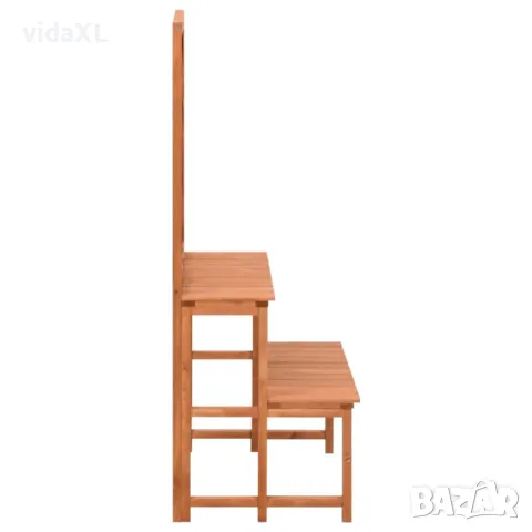 vidaXL Етажерка за саксии с пергола, 70x42x115 см, чам масив（SKU:316413）, снимка 3 - Други - 48629771