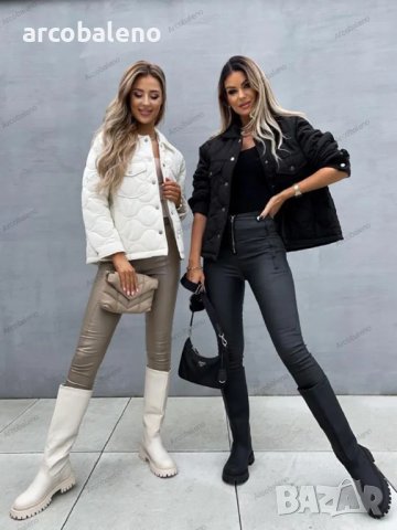 Модно дамско преходно яке, 3цвята, снимка 6 - Якета - 42344385