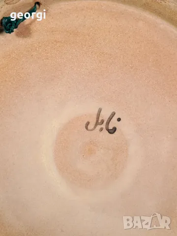 голяма декоративна керамична чиния за стена 23/2, снимка 7 - Декорация за дома - 49309290