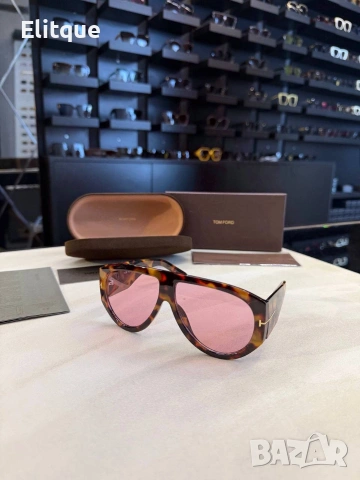 очила с черен обикновен калъф и ув защита tom ford prada, снимка 8 - Слънчеви и диоптрични очила - 53251829