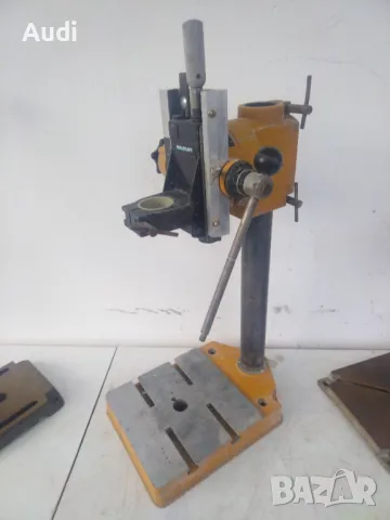 Продавам 3 броя стоки за бормашини. Цени от дясно на ляво.  1. Стойка WOLFCRAFT 99лв. 2. Стойка BULL, снимка 6 - Бормашини - 49910264