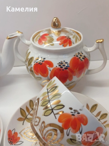 Руски порцелан , снимка 8 - Сервизи - 51455429