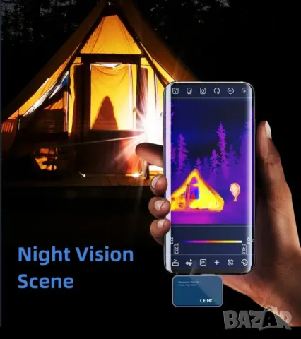 Термо камера за смартфон , снимка 4 - Камери - 46519296