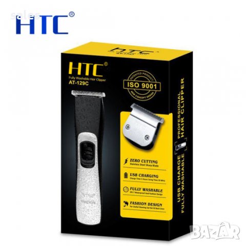 Професионална машинка-тример за подстригване HTC AT-129С, снимка 1 - Машинки за подстригване - 31117769
