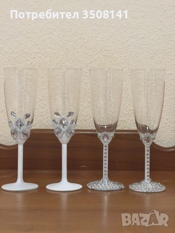 Сватбени чаши, снимка 1