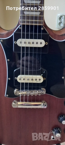 Продавам Epiphone SG – relic, с Fender адаптери, снимка 2 - Китари - 52946804