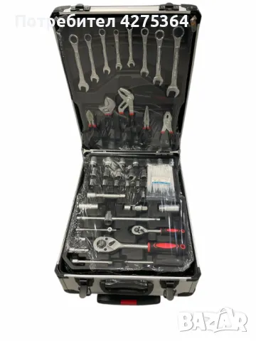 Професионален комплект инструменти KRAFTROYAL Gerнmany 1050 части – Всичко необходимо в един куфар, снимка 6 - Куфари с инструменти - 49881018