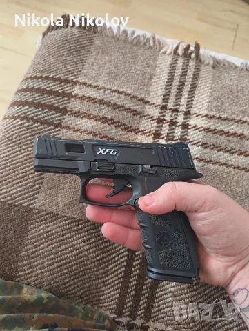 Airsoft пистолет ICS XFG-BLE , снимка 3 - Други спортове - 56527977
