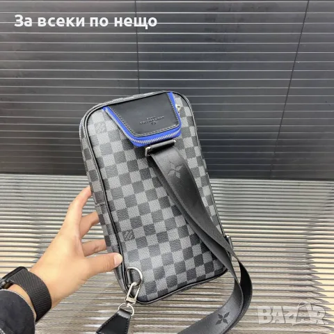 Louis Vuitton Луксозна Мъжка Чанта За През Рамо Код DST77, снимка 2 - Чанти - 56105648