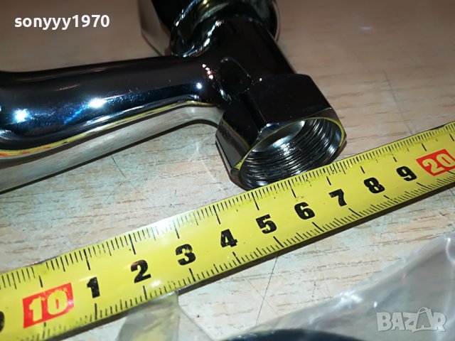 СМЕСИТЕЛ ЗА СТЕНА С ДВЕ ВРЪТКИ 0505231630, снимка 17 - Смесители - 40602333