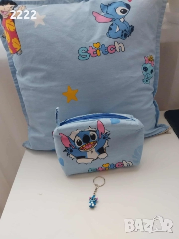 Калъфка за декоративна възглавница Стич, снимка 3 - Спално бельо и завивки - 52073692