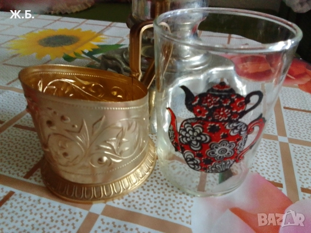 Съветска чаша за чай