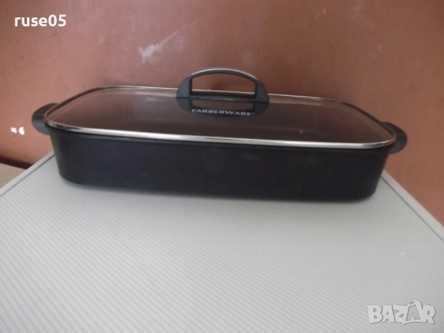 Тава метална със стъклен капак, снимка 7 - Съдове за готвене - 52592136